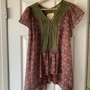 Free people floral top